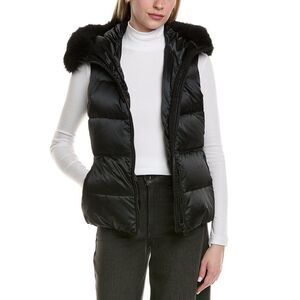 Gorski Womens  Après Down Ski Jacket, Black